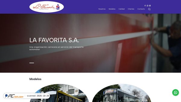 carroceriafavorita.com.ar screenshot