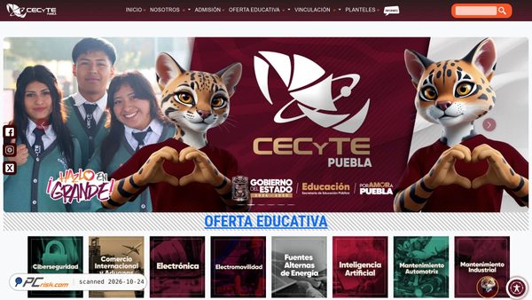 cecytepuebla.edu.mx screenshot