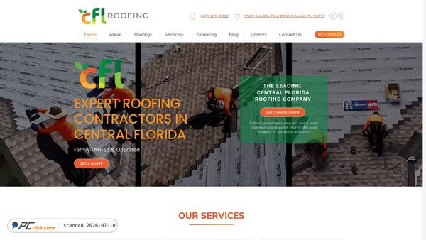 cflroof.com screenshot