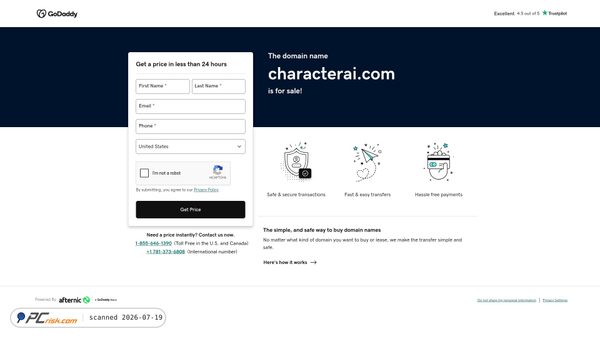 characterai.com screenshot