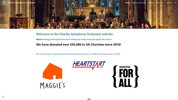 charityso.org.uk screenshot