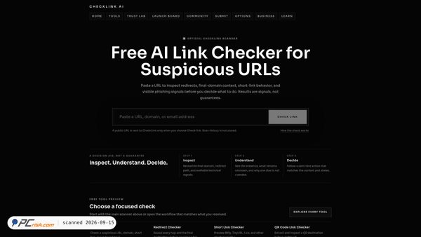 checklink.ai screenshot