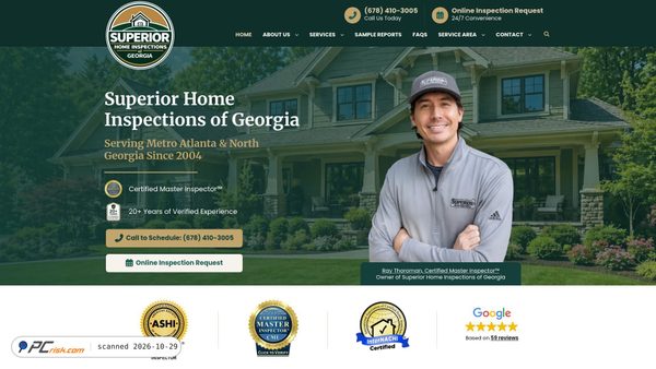 choosesuperiorinspection.com screenshot