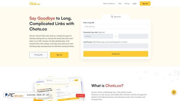 choto.co screenshot