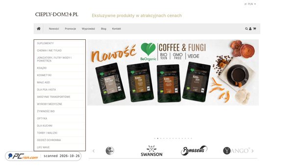 cieply-dom24.pl screenshot