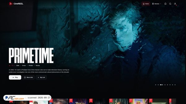 cinereel.site screenshot