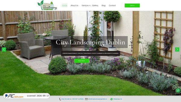 citylandscapingdublin.ie screenshot