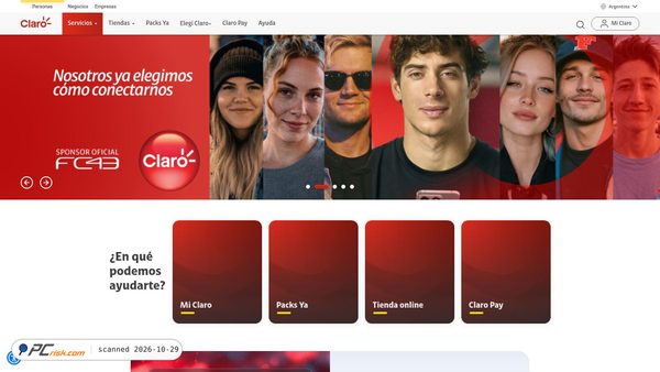 claro.com.ar screenshot