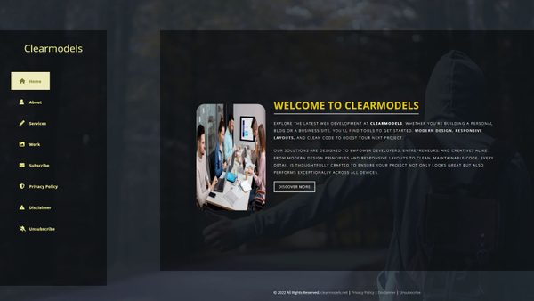 clearmodels.net screenshot
