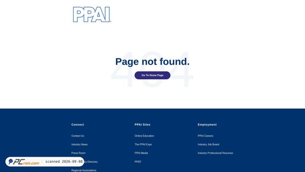 clicks.ppai.org screenshot