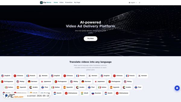 clipverse.it.com screenshot