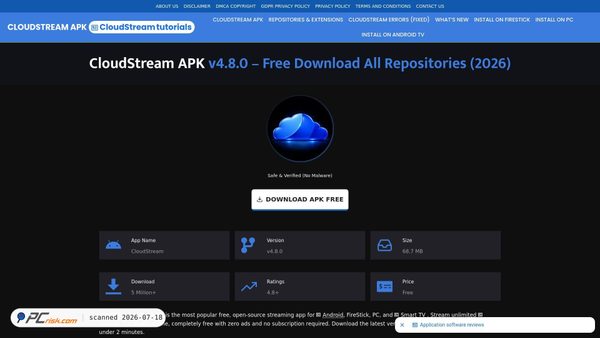 cloudstream.pk screenshot