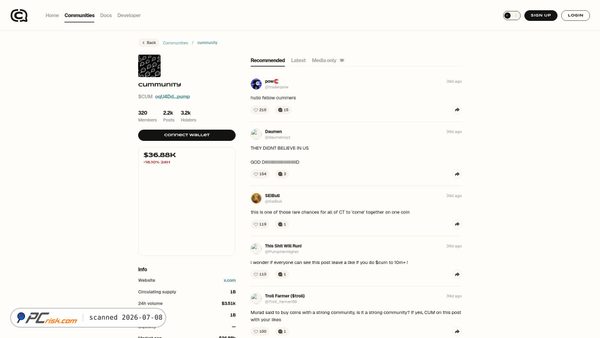 coincommunity-gz.netlify.app screenshot