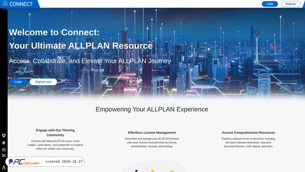 connect2.allplan.com screenshot