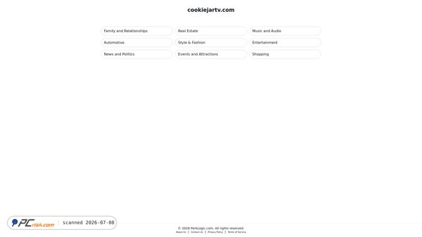 cookiejartv.com screenshot