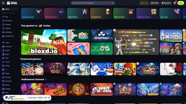 crazygames.com screenshot