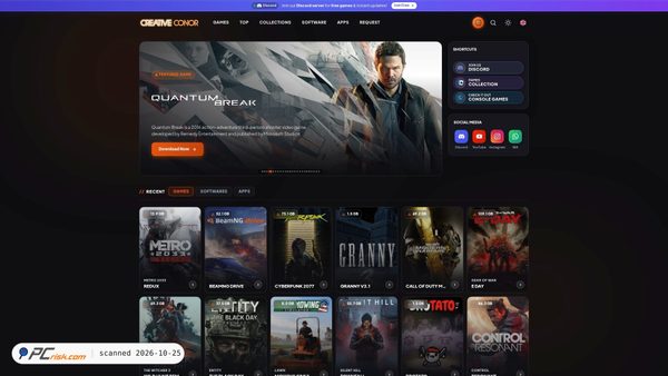 creativeconor.net screenshot