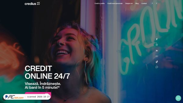 credius.ro screenshot