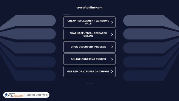 crosoftonline.com screenshot