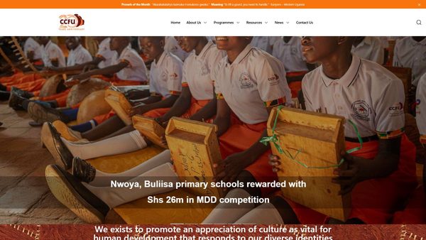 crossculturalfoundation.or.ug screenshot