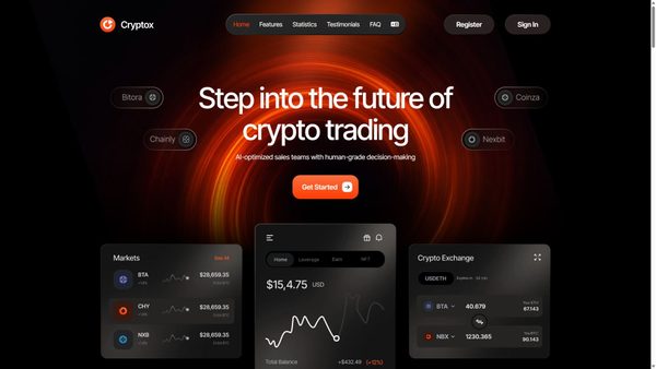 cryptox.ltd screenshot