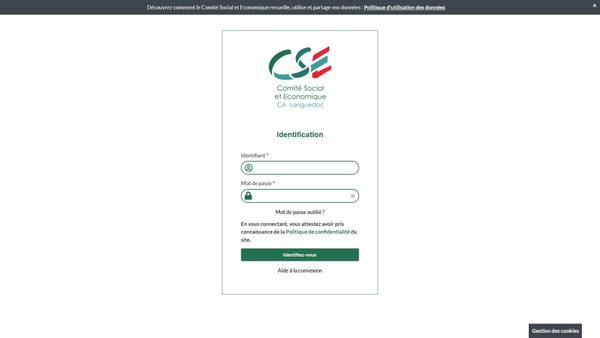 cse-ca-languedoc.fr screenshot