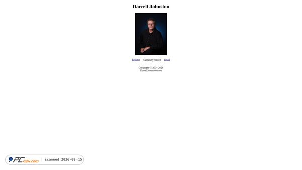 darrelljohnston.com screenshot