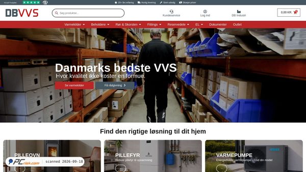dbvvs.dk screenshot