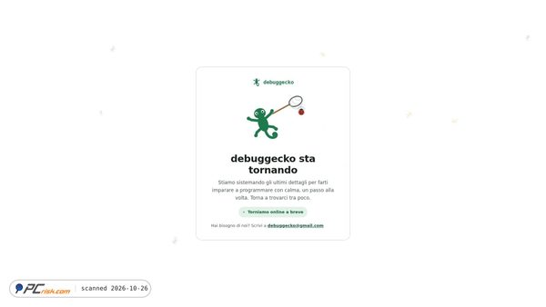 debuggecko.com screenshot