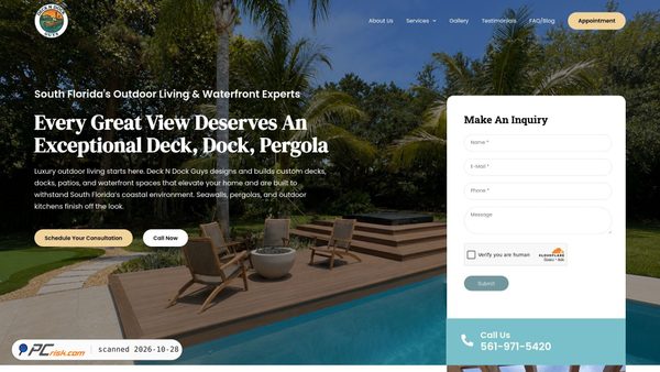 deckndockguys.com screenshot