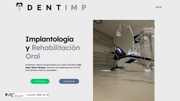 dentimp.com screenshot