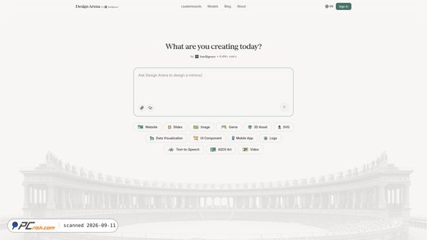 designarena.ai screenshot