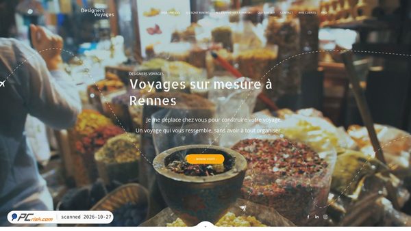 designers-voyages.com screenshot