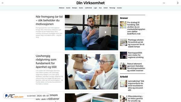 dinvirksomhet.no screenshot