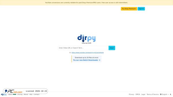 dirpy.com screenshot