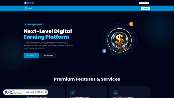 dollarchain.pk screenshot