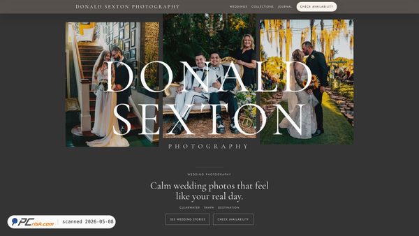donaldsextonphotography.com screenshot