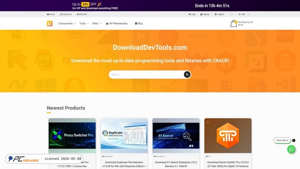downloaddevtools.com screenshot