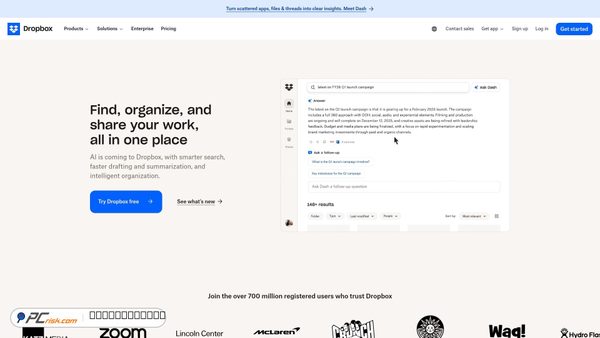 dropbox.com screenshot