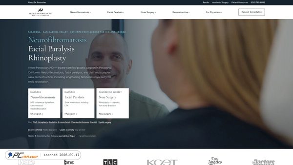 drpanossian.com screenshot