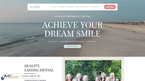 eccellasmiles.com screenshot