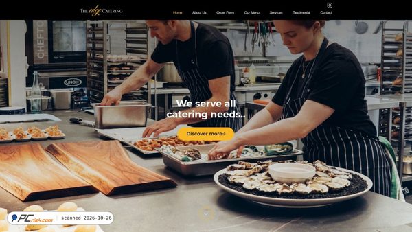 edgecatering.com.au screenshot