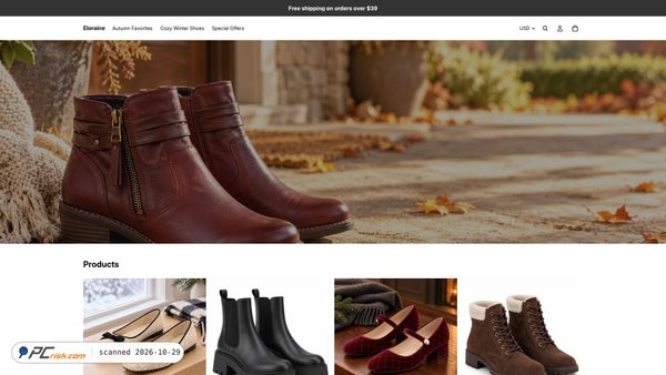 eloraineshop.com screenshot