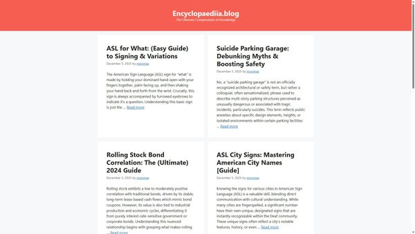 encyclopaediia.blog screenshot