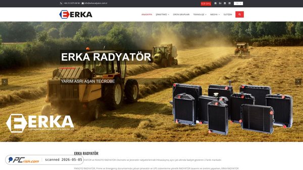 erkaradyator.com.tr screenshot