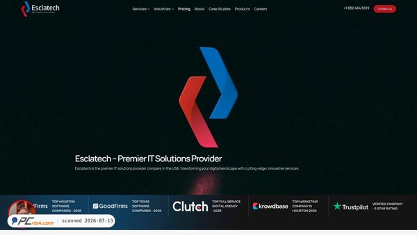 esclatech.com screenshot