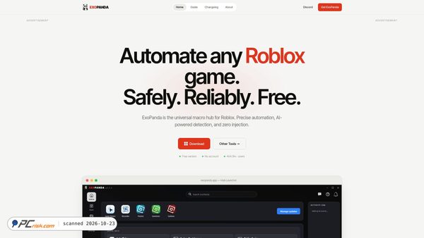 exopanda.com screenshot