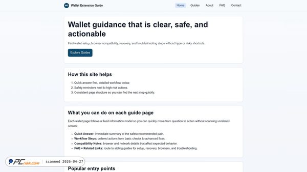 extension-recovery.io screenshot