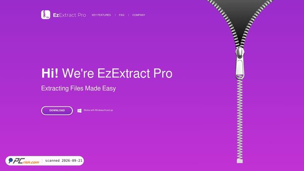 ezextractpro.com screenshot