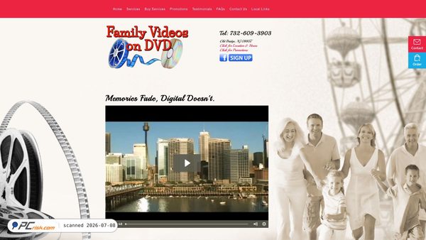 familyvideosondvd.com screenshot